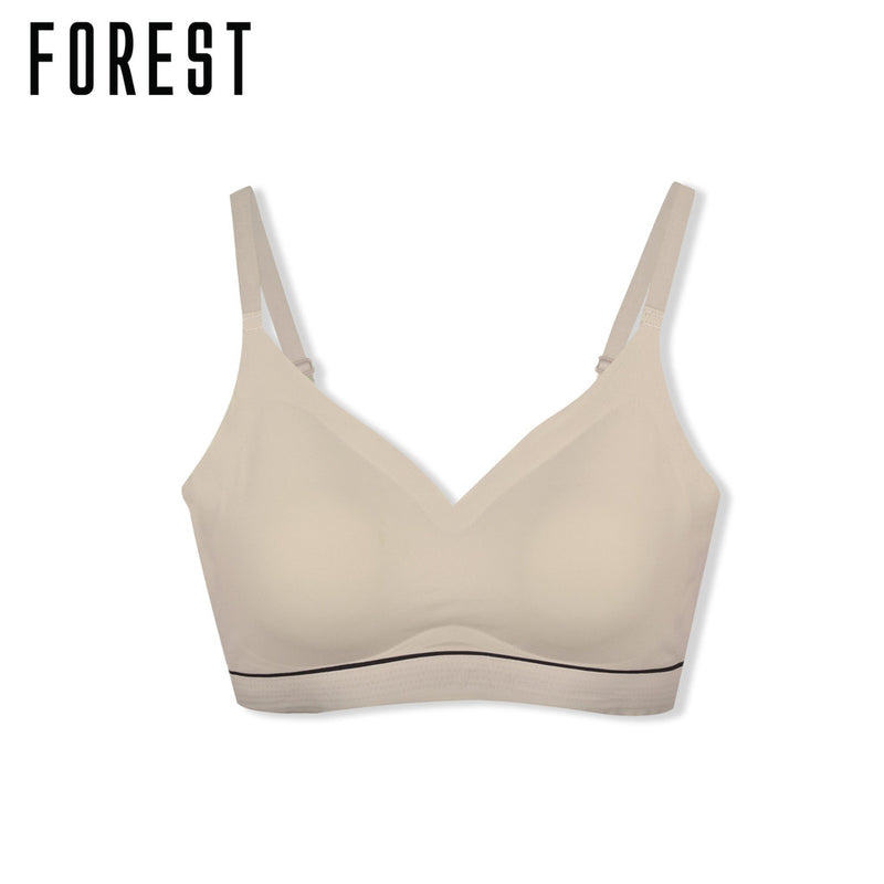 (1Pc) Forest Ladies Nylon Spandex Seamless Bra Selected Colours- FBD0053L