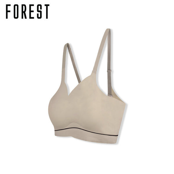 (1Pc) Forest Ladies Nylon Spandex Seamless Bra Selected Colours- FBD0053L