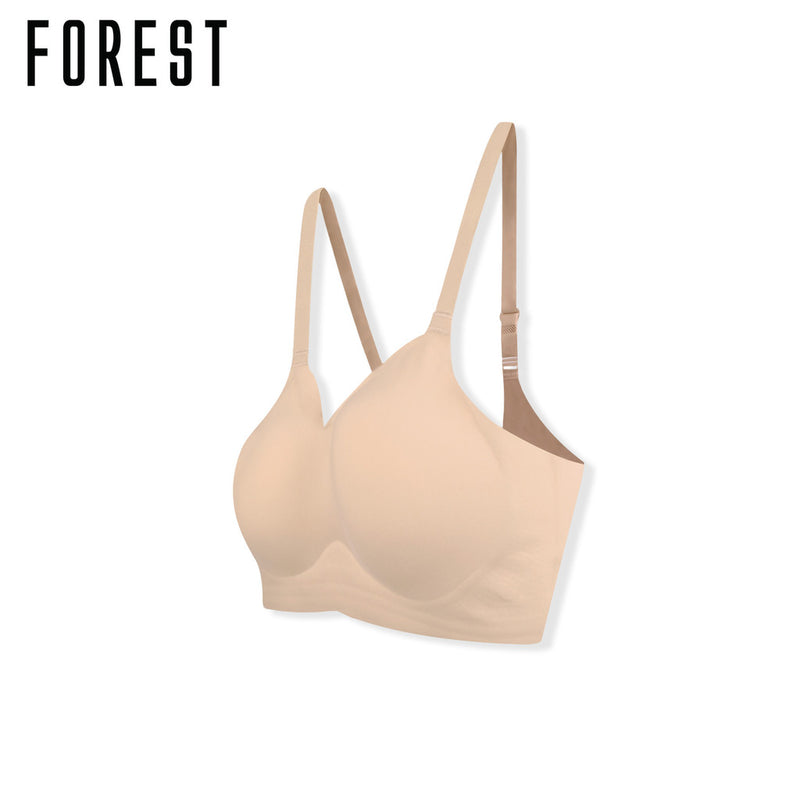 (1Pc) Forest Ladies Nylon Spandex Seamless Bra Selected Colours- FBD0102L