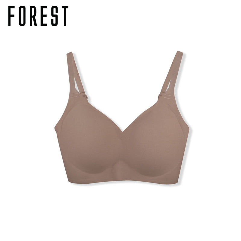 (1Pc) Forest Ladies Nylon Spandex Seamless Bra Selected Colours- FBD0102L