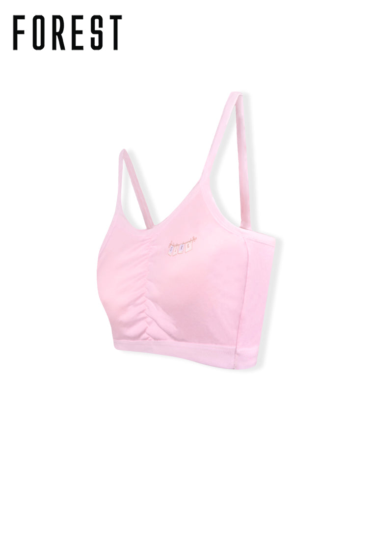 (1Pc) Forest Teenager Cotton Spandex Bra Selected Colours- FBD0090J