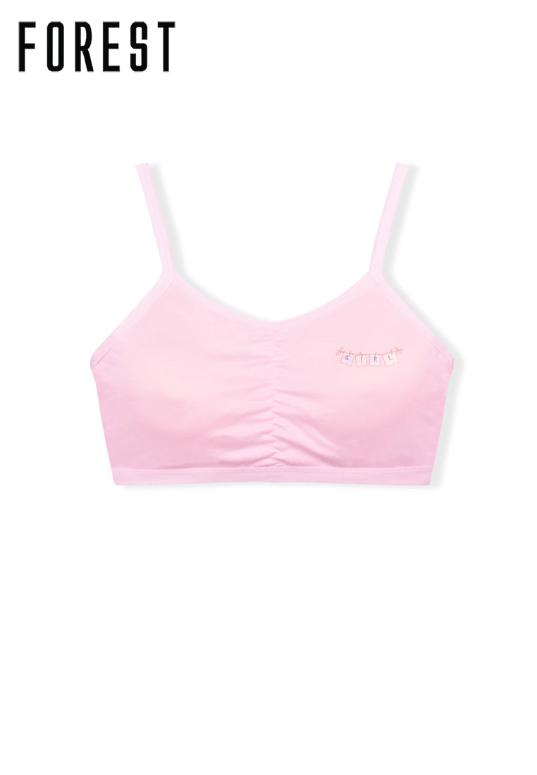 (1Pc) Forest Teenager Cotton Spandex Bra Selected Colours- FBD0090J