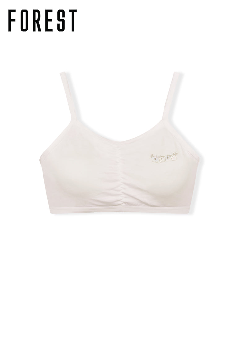 (1Pc) Forest Teenager Cotton Spandex Bra Selected Colours- FBD0090J