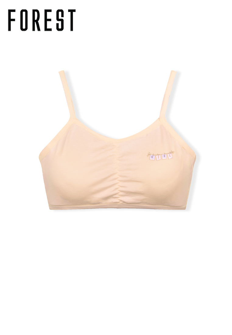 (1Pc) Forest Teenager Cotton Spandex Bra Selected Colours- FBD0090J