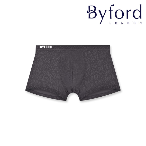 (2 Pcs) Byford Mens Microfiber Spandex Shorty Brief Underwear Assorted Colours - BUB747S