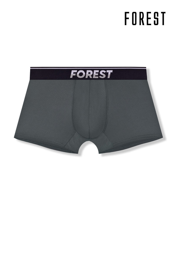 (2 Pcs) Forest Mens Microfibre Spandex Shorty Brief Underwear Assorted Colours - FUD0157S