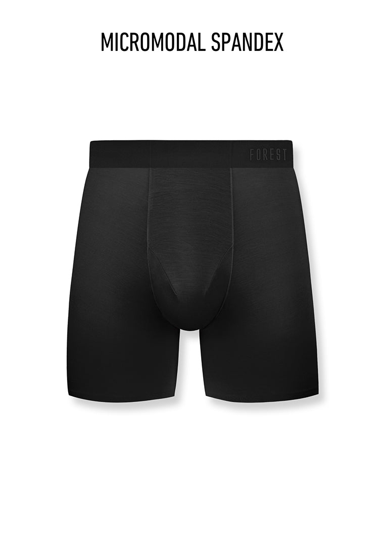 (1 Pc) Forest Men Micromodal/Microfiber/Bamboo Spandex Seamless Boxer Brief - OUF0023BB/OUF0024BB/OUF0025BB