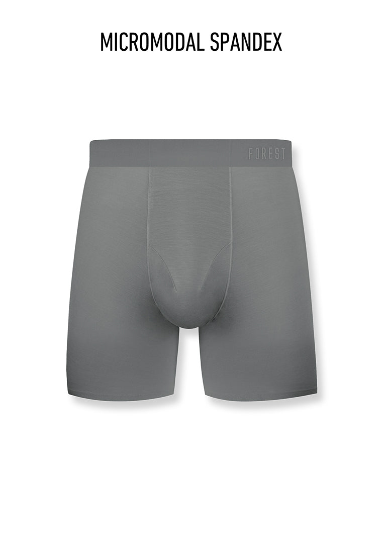 (1 Pc) Forest Men Micromodal/Microfiber/Bamboo Spandex Seamless Boxer Brief - OUF0023BB/OUF0024BB/OUF0025BB
