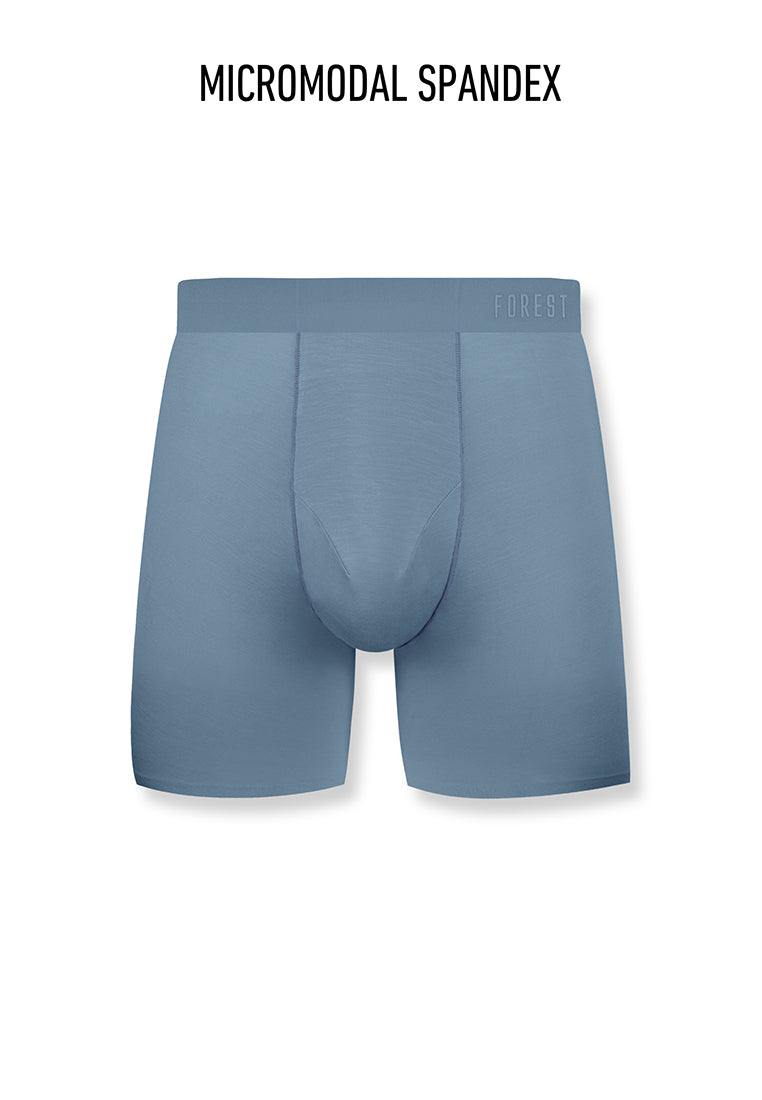 (1 Pc) Forest Men Micromodal/Microfiber/Bamboo Spandex Seamless Boxer Brief - OUF0023BB/OUF0024BB/OUF0025BB