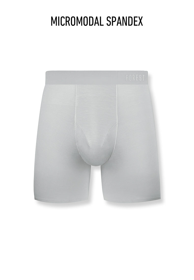 (1 Pc) Forest Men Micromodal/Microfiber/Bamboo Spandex Seamless Boxer Brief - OUF0023BB/OUF0024BB/OUF0025BB
