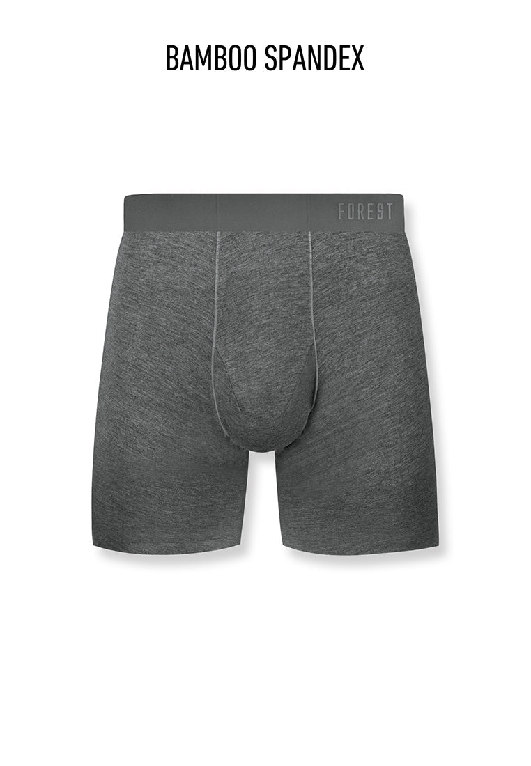 (1 Pc) Forest Men Micromodal/Microfiber/Bamboo Spandex Seamless Boxer Brief - OUF0023BB/OUF0024BB/OUF0025BB