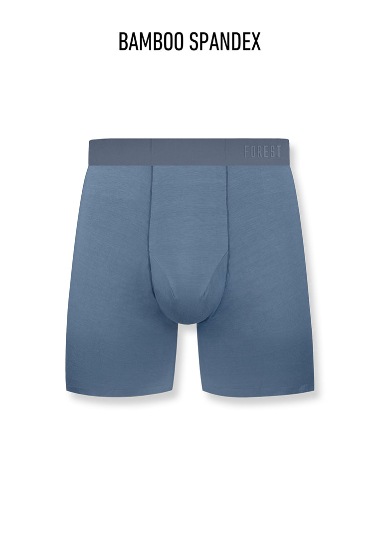 (1 Pc) Forest Men Micromodal/Microfiber/Bamboo Spandex Seamless Boxer Brief - OUF0023BB/OUF0024BB/OUF0025BB