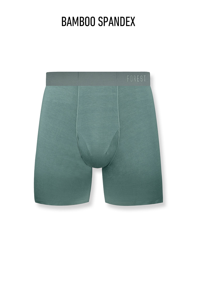 (1 Pc) Forest Men Micromodal/Microfiber/Bamboo Spandex Seamless Boxer Brief - OUF0023BB/OUF0024BB/OUF0025BB