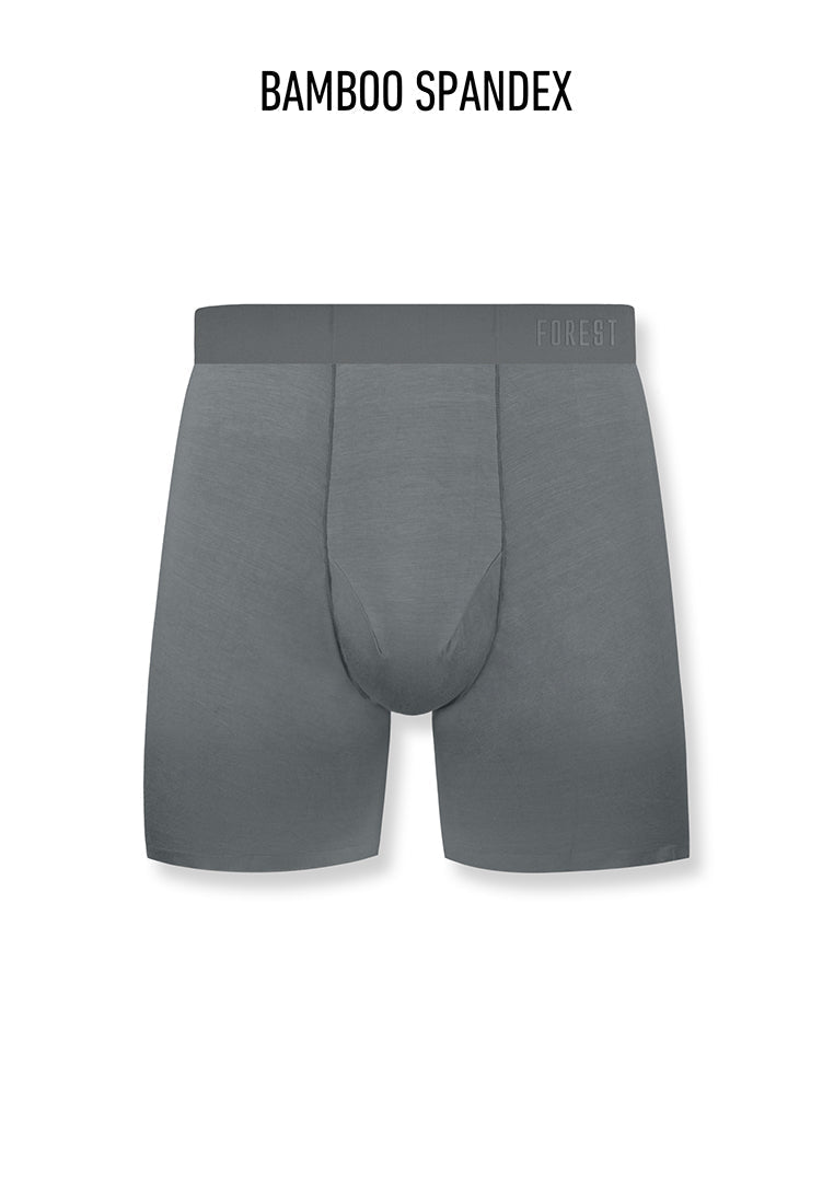 (1 Pc) Forest Men Micromodal/Microfiber/Bamboo Spandex Seamless Boxer Brief - OUF0023BB/OUF0024BB/OUF0025BB