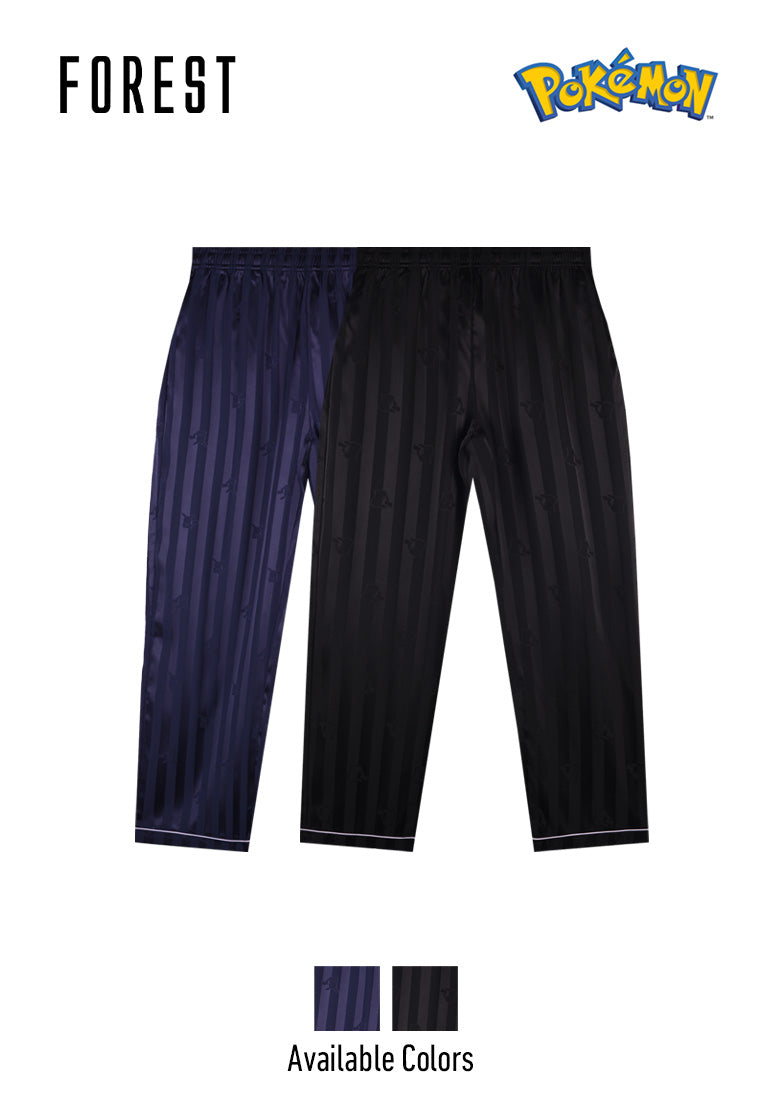 (1 Pc) Pokémon Unisex Satin Spandex Long Pants Pyjamas Selected Colours - PPU1072L