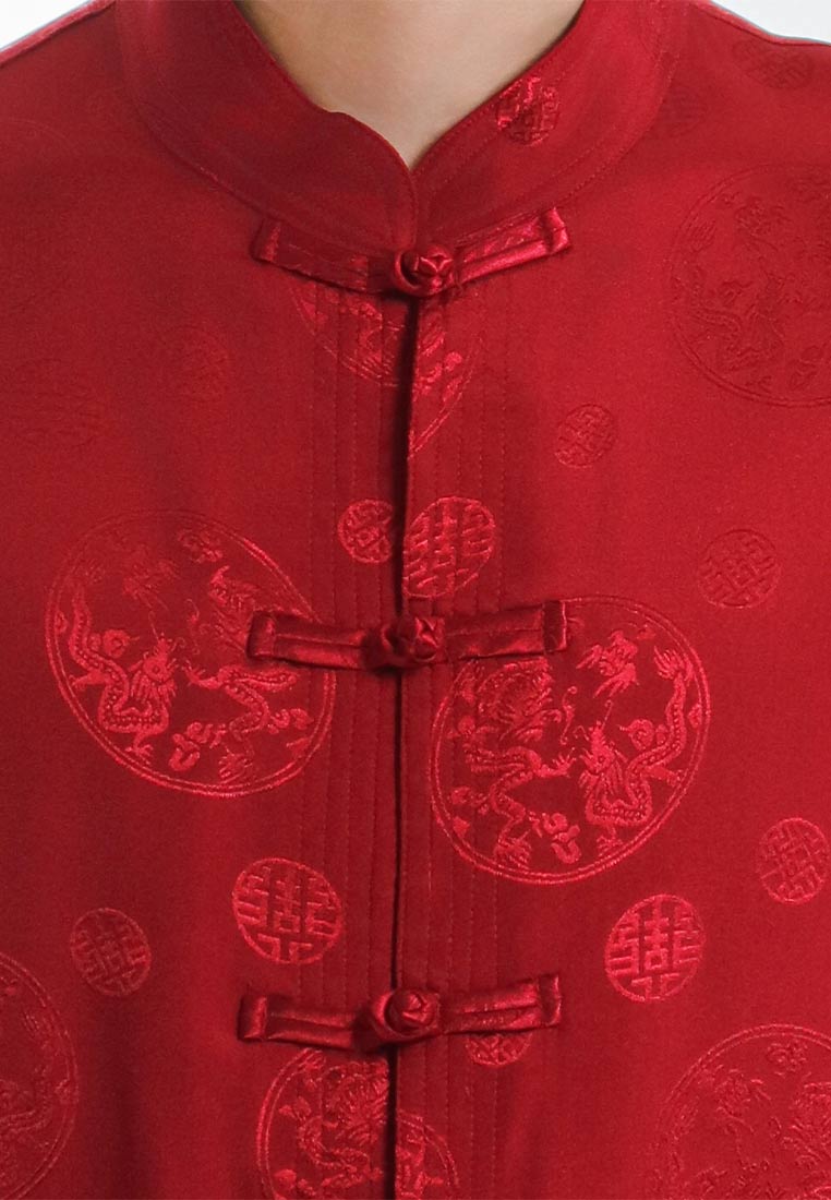 Alain Delon CNY Tang Fu Lelaki | Alain Delon Mens Tang Fu Short Sleeve - 14526002