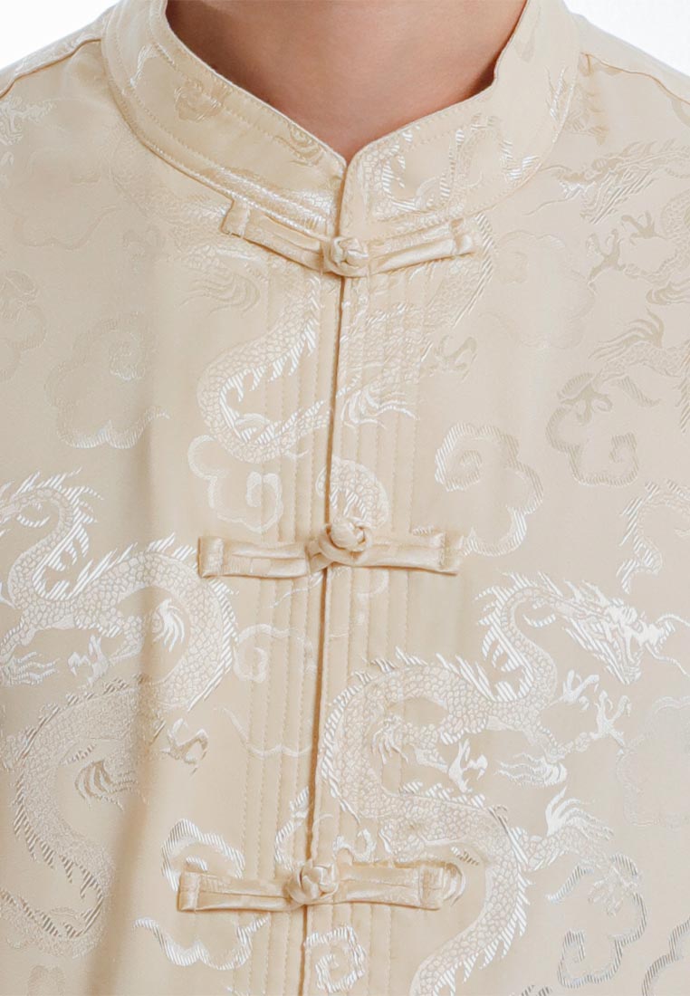 Alain Delon CNY Tang Fu Lelaki | Alain Delon Mens Tang Fu Short Sleeve - 14526003