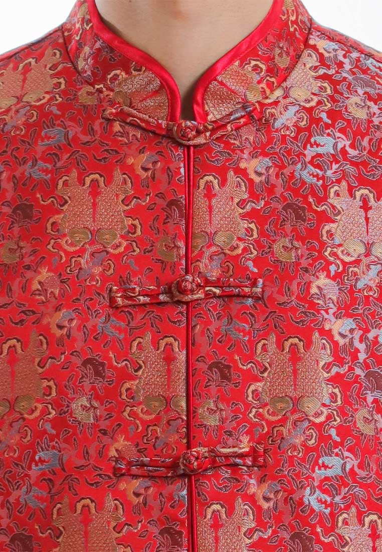 Byford CNY Tang Fu Lelaki | Byford Tang Fu Jacquard Short Sleeve - 3426905Z