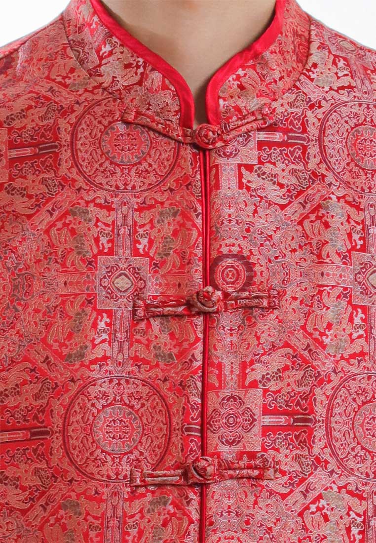 Byford CNY Tang Fu Lelaki | Byford Mens Tang Fu Jacquard Long Sleeve - 3526901Z