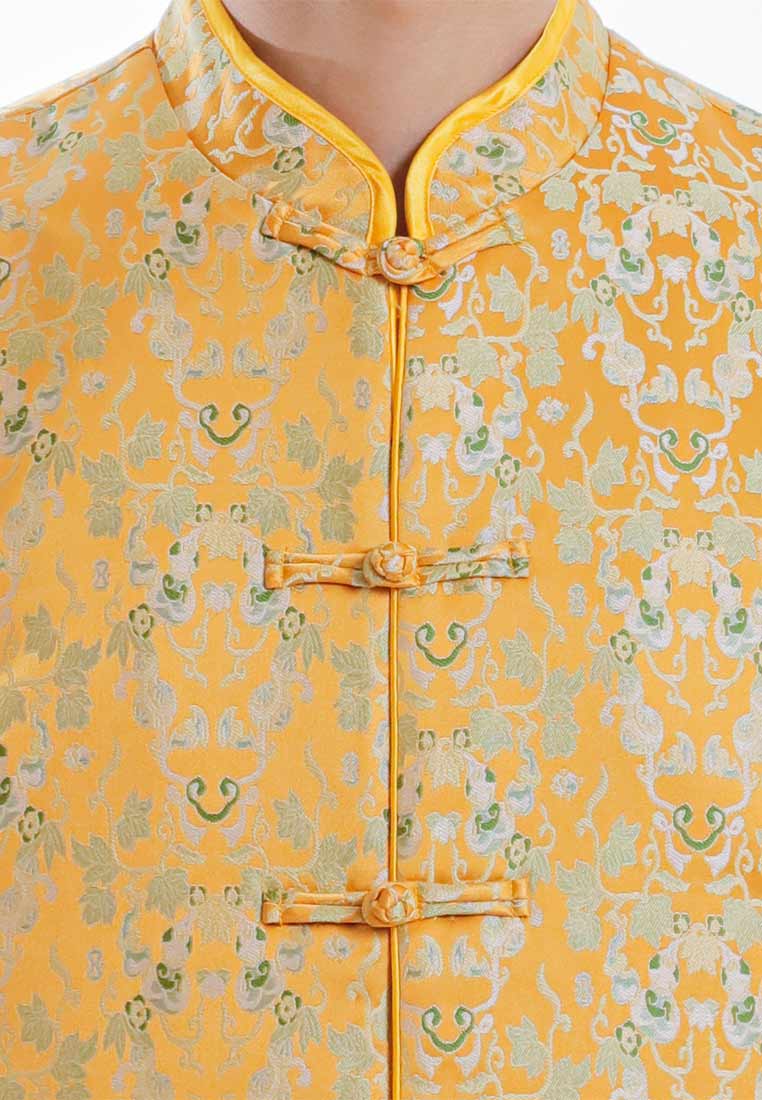 Byford CNY Tang Fu Lelaki | Byford Mens Tang Fu Jacquard Short Sleeve - 3426902Z