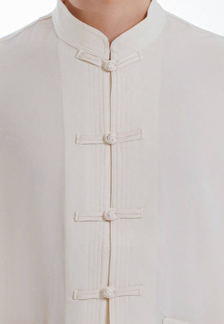 Alain Delon CNY Tang Fu Lelaki | Alain Delon Mens Tang Fu Short Sleeve - 14526004