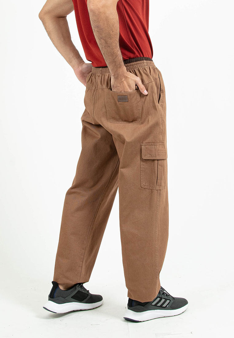 Forest Plus Size 100% Cotton Twill Cargo Pants Men Long Pants Trousers | Seluar Lelaki Panjang Cargo - PL10757