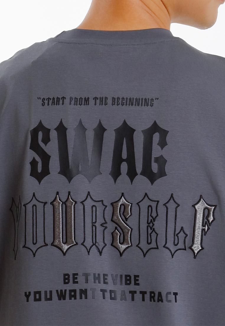 Forest T-Shirt Lelaki | Forest Oversized Premium Weight Cotton Oversized Tee Crew Neck Short Sleeve T Shirt Men - 621427