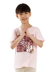 Forest CNY Round Neck Printed Men /Ladies/ Kids Tee | CNY 2025 Family T-Shirt - 24028 / 822482 / FK20304