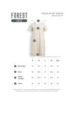 Forest Ladies Cotton Interlock Round Neck T-Shirt Dress Women Casual Short Sleeve Dress - 880010