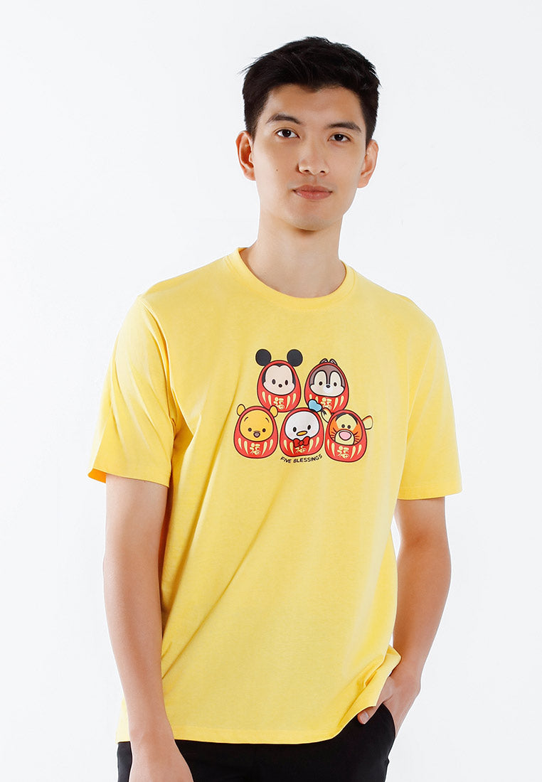 Forest x Disney Tsum Tsum Cotton Round Neck CNY Tee Men - FW20111