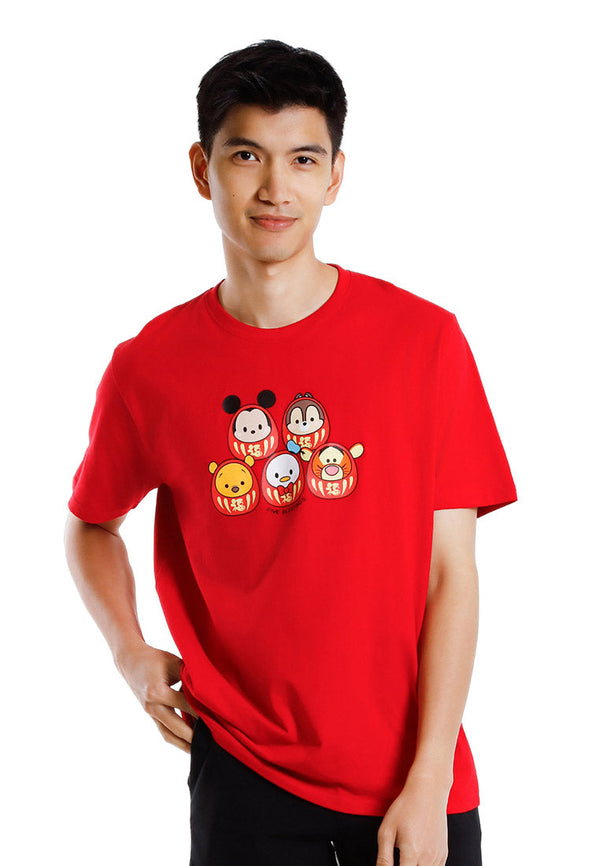 Forest x Disney Tsum Tsum Cotton Round Neck CNY Tee Men - FW20111