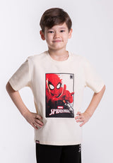 Forest x Marvel Spiderman Premium Weight Air-Cotton Oversized Round Neck Tee Family Tee Men / Kids  - FA20005 / FAK20005