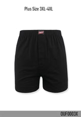 Forest Underwear 100% Cotton Boxer Short Selected Colour (1 Pc) OUF0001X / OUF0003X (PLUS SIZE)