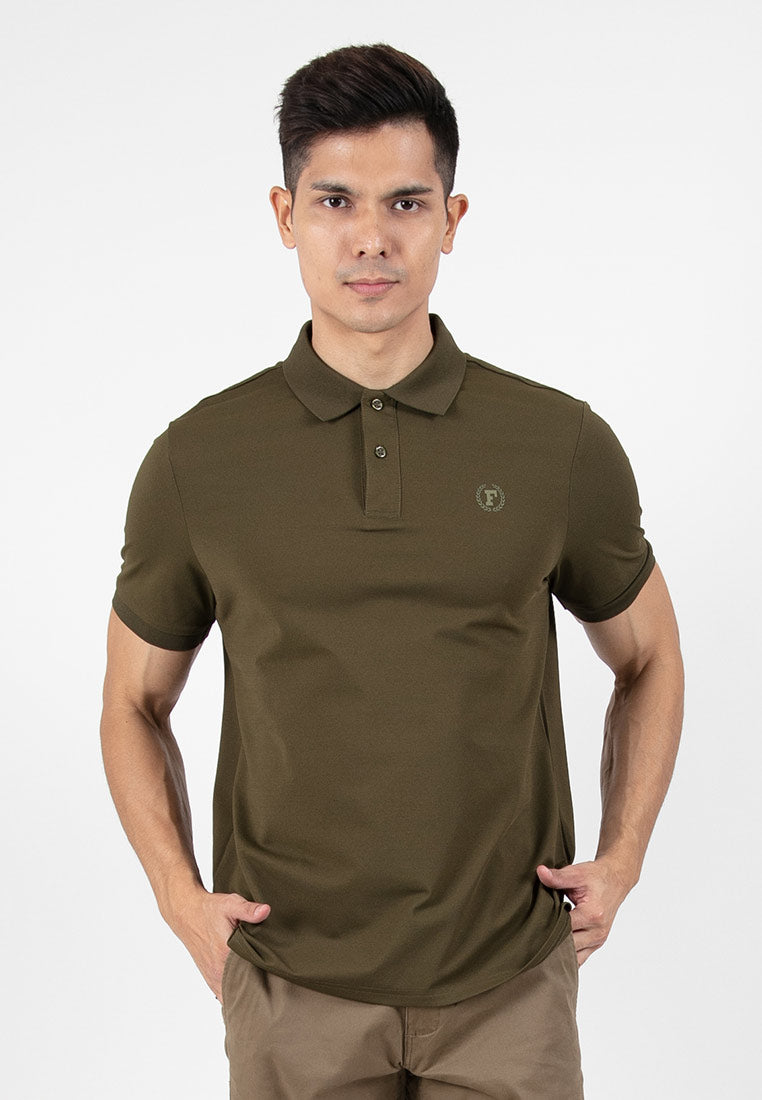 Forest DRI-FIT Plain Polo T Shirt Men Polo Tee | Baju T Shirt Lelaki - 23768