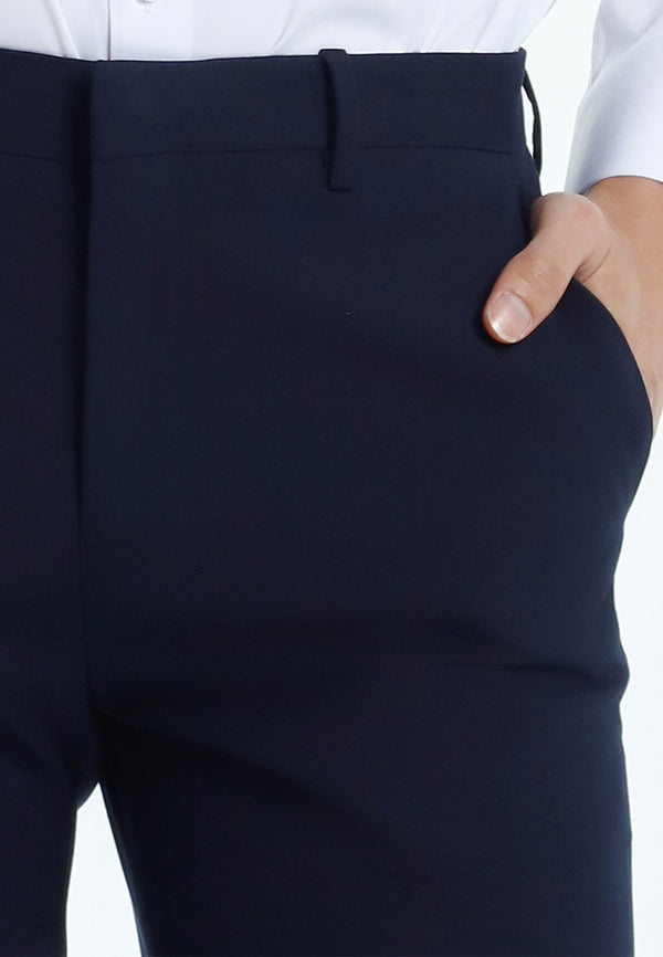 Alain Delon Seluar Lelaki | Alain Delon Slack Pant Slim Fit Plain Flat Front - 11025001