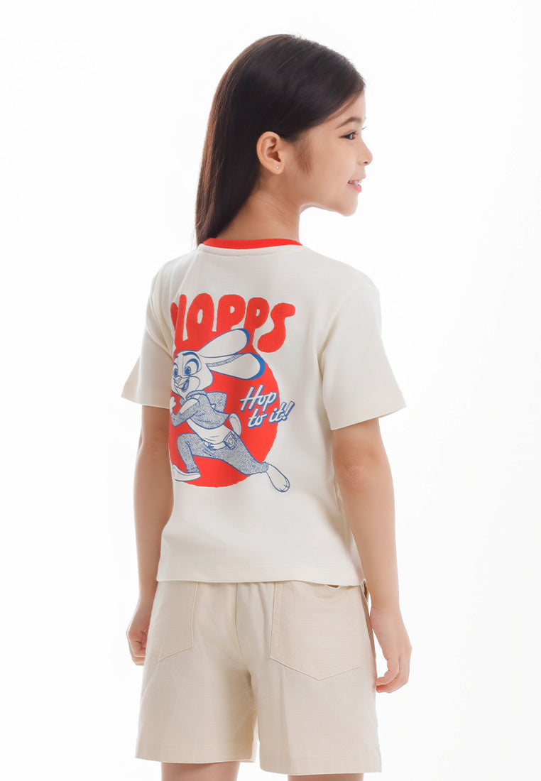 Forest T Shirt Perempuan/Budak | Forest x Disney Zootopia 2 Premium Cotton Cropped Women/Kids Tee - FW820151/FWK820151