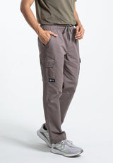 Forest Cotton Twill Stretchable Cargo Pants Men Cargo Long Pants Trousers | Seluar Lelaki Cargo Panjang - 10771