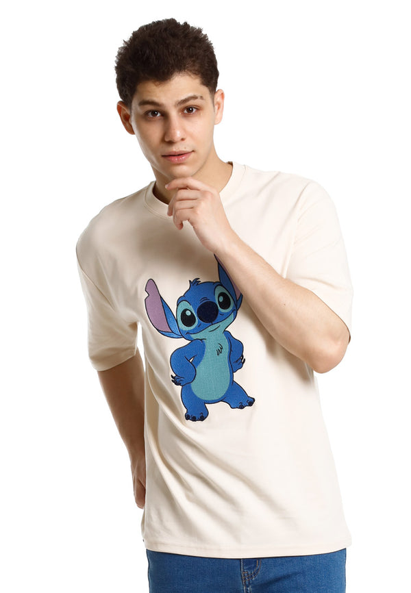 Forest x Disney Stitch Premium Weight Cotton Round Neck Tee Family Tee Men/Ladies/Kids - FW20143 / FW820143 / FWK20143