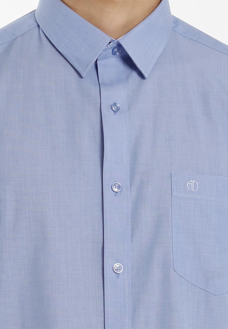 Alain Delon Baju Kemeja Lelaki | Alain Delon Long Sleeve Slim Fit Business Wear - 15018001C