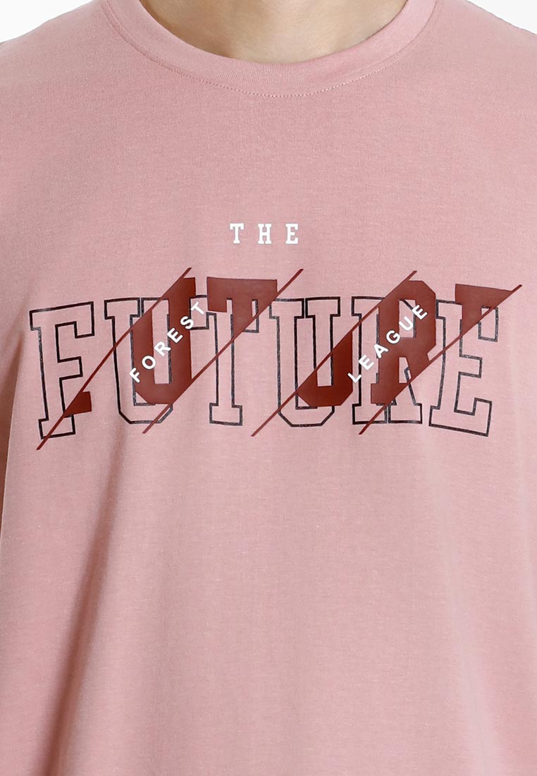 Forest T-Shirt Lelaki | Forest Regular Fit Graphic Tee Crew Neck Short Sleeve T Shirt Men - 24010