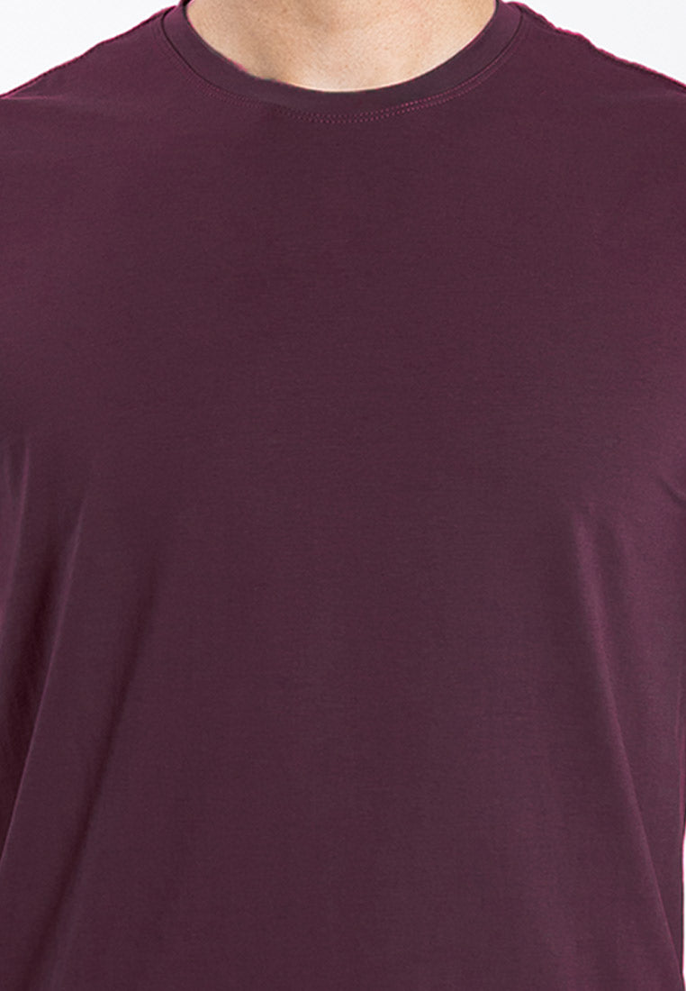 Forest Plus Size Premium Soft-Touch Cotton Slim Fit Plain Tee T Shirt Men - PL23791