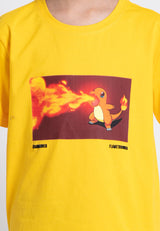 Forest Pokémon Charmander Family Tee Round Neck Men / Kids Dragon T-Shirt -  FP21017 / FPK21017