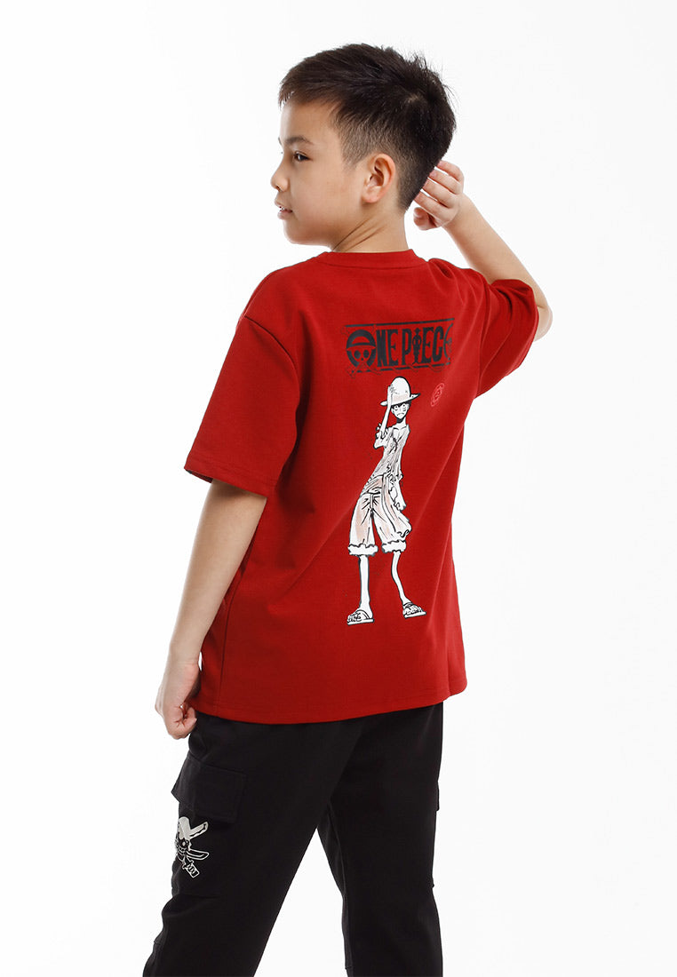 Forest Baju T Shirt Lelaki/Budak | Forest x One Piece Premium Cotton Oversized Tee Mens/Kids - FO20011/FO10000/FOK20011