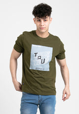 Forest Regular Fit Graphic Tee Crew Neck Short Sleeve T Shirt Men | Regular Fit T Shirt Men - 23912