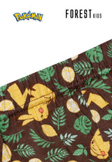 (2 Pcs) Pokémon Kids 100% Cotton Boxer Short Underwear Assorted Colours - PUJ1001X