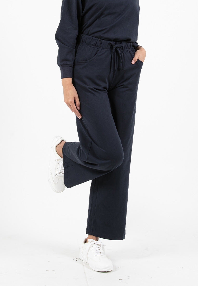 Forest Ladies Premium Cotton Loose Fit Long Sleeve Tee / Long Pants Comfy Lounge Wear - 822342 / 810485