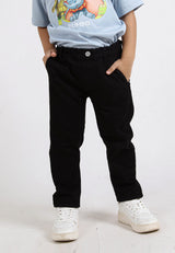Forest Kids Boy Cotton Twill Stretchable Waistband Long Pants | Seluar Panjang Budak Lelaki - FK10038