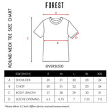 Forest Oversized Graphic Tee Crew Neck Short Sleeve T Shirt Men | Oversized Shirt Men - 621283