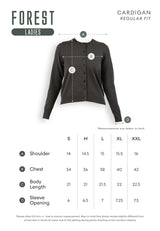 Forest Ladies Casual Basic Plain Long Sleeve Knit Cardigan | Baju Perempuan - 830124