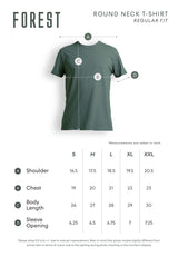 Forest Dri-Fit Quick Dry T Shirt Men Round Neck Sports Tee | T Shirt Lelaki - 23751